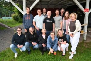 Team der Bikeleasing.de-Open 2026 am Försterweg in Uslar